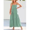imageANRABESS Women Summer Casual Loose Sleeveless Sundress Spaghetti Strap Flowy Boho Linen Beach Vacation Maxi Long DressLake