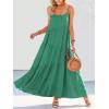 imageANRABESS Women Summer Casual Loose Sleeveless Sundress Spaghetti Strap Flowy Boho Linen Beach Vacation Maxi Long DressLight Green