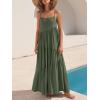 imageANRABESS Women Summer Casual Loose Sleeveless Sundress Spaghetti Strap Flowy Boho Linen Beach Vacation Maxi Long DressOlive