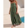imageANRABESS Women Summer Casual Loose Sleeveless Sundress Spaghetti Strap Flowy Boho Linen Beach Vacation Maxi Long DressOlive