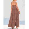 imageANRABESS Women Summer Casual Loose Sleeveless Sundress Spaghetti Strap Flowy Boho Linen Beach Vacation Maxi Long DressPrint Brown