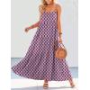 imageANRABESS Women Summer Casual Loose Sleeveless Sundress Spaghetti Strap Flowy Boho Linen Beach Vacation Maxi Long DressPrint Floral Purple