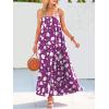 imageANRABESS Women Summer Casual Loose Sleeveless Sundress Spaghetti Strap Flowy Boho Linen Beach Vacation Maxi Long DressPrint Purple