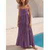 imageANRABESS Women Summer Casual Loose Sleeveless Sundress Spaghetti Strap Flowy Boho Linen Beach Vacation Maxi Long DressPurple