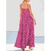 imageANRABESS Women Summer Casual Loose Sleeveless Sundress Spaghetti Strap Flowy Boho Linen Beach Vacation Maxi Long DressRose Red Floral