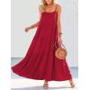 imageANRABESS Women Summer Casual Loose Sleeveless Sundress Spaghetti Strap Flowy Boho Linen Beach Vacation Maxi Long DressWine Red