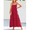 imageANRABESS Women Summer Casual Loose Sleeveless Sundress Spaghetti Strap Flowy Boho Linen Beach Vacation Maxi Long DressWine Red