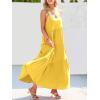 imageANRABESS Women Summer Casual Loose Sleeveless Sundress Spaghetti Strap Flowy Boho Linen Beach Vacation Maxi Long DressYellow