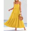 imageANRABESS Women Summer Casual Loose Sleeveless Sundress Spaghetti Strap Flowy Boho Linen Beach Vacation Maxi Long DressYellow