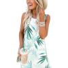imageANRABESS Women Summer Maxi Dress Beach Vacation Sundress Sleeveless Casual Loose Shirt Dresses 2025 Travel OutfitsFloral Green White