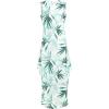 imageANRABESS Women Summer Maxi Dress Beach Vacation Sundress Sleeveless Casual Loose Shirt Dresses 2025 Travel OutfitsFloral Green White