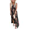 imageANRABESS Women Summer Maxi Dress Beach Vacation Sundress Sleeveless Casual Loose Shirt Dresses 2025 Travel OutfitsFloral Roses