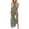 imageANRABESS Women Summer Maxi Dress Beach Vacation Sundress Sleeveless Casual Loose Shirt Dresses 2025 Travel OutfitsOlive
