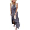 imageANRABESS Women Summer Maxi Dress Beach Vacation Sundress Sleeveless Casual Loose Shirt Dresses 2025 Travel OutfitsPrint Dark