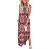 imageANRABESS Women Summer Maxi Dress Beach Vacation Sundress Sleeveless Casual Loose Shirt Dresses 2025 Travel OutfitsPrint Red