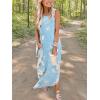 imageANRABESS Women Summer Maxi Dress Beach Vacation Sundress Sleeveless Casual Loose Shirt Dresses 2025 Travel OutfitsSky Floral