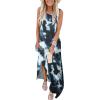 imageANRABESS Women Summer Maxi Dress Beach Vacation Sundress Sleeveless Casual Loose Shirt Dresses 2025 Travel OutfitsTie Dye BlueWhite