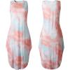 imageANRABESS Women Summer Maxi Dress Beach Vacation Sundress Sleeveless Casual Loose Shirt Dresses 2025 Travel OutfitsTie Dye Rainbow