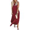 imageANRABESS Women Summer Maxi Dress Beach Vacation Sundress Sleeveless Casual Loose Shirt Dresses 2025 Travel OutfitsWinered