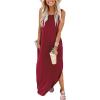 imageANRABESS Women Summer Maxi Dress Beach Vacation Sundress Sleeveless Casual Loose Shirt Dresses 2025 Travel OutfitsWinered