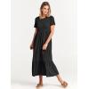 imageANRABESS Womens 2025 Summer Casual Maxi Dress A line Tiered Flowy Short Sleeve Crewneck T Shirt Beach Travel Long DressesBlack