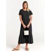 imageANRABESS Womens 2025 Summer Casual Maxi Dress A line Tiered Flowy Short Sleeve Crewneck T Shirt Beach Travel Long DressesBlack