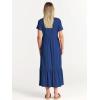 imageANRABESS Womens 2025 Summer Casual Maxi Dress A line Tiered Flowy Short Sleeve Crewneck T Shirt Beach Travel Long DressesBlue