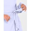 imageANRABESS Womens Dress Long Sleeve Square Neck Tie Waist Ruffle Hem Short Cocktail Wedding Guest Fall Party Club Mini DressesLight Blue