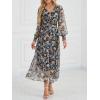 imageANRABESS Womens Floral Long Sleeve Maxi Dress V Neck Chiffon Flowy Boho ALine 2025 Fall Wedding Guest Party Wrap DressesFloral Black