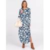 imageANRABESS Womens Long Sleeve Maxi Dresses 2025 Fall Outfits Casual Loose Split Travel Vacation T Shirt Dress with PocketsFloral Lily