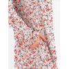 imageANRABESS Womens Long Sleeve Maxi Dresses 2025 Fall Outfits Casual Loose Split Travel Vacation T Shirt Dress with PocketsFloral Pink