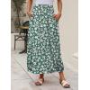 imageANRABESS Womens Maxi Skirts 2025 Fall Trendy Ankle Length High Waisted Boho Flowy Beach Long Skirt with Pockets FashionFloral Green