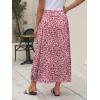imageANRABESS Womens Maxi Skirts 2025 Fall Trendy Ankle Length High Waisted Boho Flowy Beach Long Skirt with Pockets FashionFloral Pink