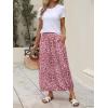 imageANRABESS Womens Maxi Skirts 2025 Fall Trendy Ankle Length High Waisted Boho Flowy Beach Long Skirt with Pockets FashionFloral Pink