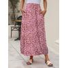 imageANRABESS Womens Maxi Skirts 2025 Fall Trendy Ankle Length High Waisted Boho Flowy Beach Long Skirt with Pockets FashionFloral Pink
