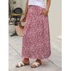 imageANRABESS Womens Maxi Skirts 2025 Fall Trendy Ankle Length High Waisted Boho Flowy Beach Long Skirt with Pockets FashionFloral Pink