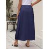 imageANRABESS Womens Maxi Skirts 2025 Fall Trendy Ankle Length High Waisted Boho Flowy Beach Long Skirt with Pockets FashionNavy Blue