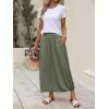 imageANRABESS Womens Maxi Skirts 2025 Fall Trendy Ankle Length High Waisted Boho Flowy Beach Long Skirt with Pockets FashionOlive Green
