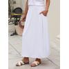 imageANRABESS Womens Maxi Skirts 2025 Fall Trendy Ankle Length High Waisted Boho Flowy Beach Long Skirt with Pockets FashionWhite