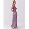imageANRABESS Womens Summer Casual Dress Short Sleeve Crewneck Pleated Waisted Swing Flowy 2025 A Line Beach Maxi Long DressesPurple