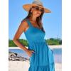 imageANRABESS Womens Summer Casual Long Maxi Beach Vacation Dresses Sleeveless Square Neck Flowy Tiered Sun Dress with PocketsBlue