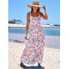 imageANRABESS Womens Summer Casual Long Maxi Beach Vacation Dresses Sleeveless Square Neck Flowy Tiered Sun Dress with PocketsBlue Pink Floral
