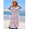 imageANRABESS Womens Summer Casual Long Maxi Beach Vacation Dresses Sleeveless Square Neck Flowy Tiered Sun Dress with PocketsBlue Pink Floral