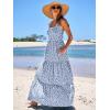 imageANRABESS Womens Summer Casual Long Maxi Beach Vacation Dresses Sleeveless Square Neck Flowy Tiered Sun Dress with PocketsFloral Blue