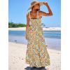 imageANRABESS Womens Summer Casual Long Maxi Beach Vacation Dresses Sleeveless Square Neck Flowy Tiered Sun Dress with PocketsFloral Yellow