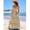 imageANRABESS Womens Summer Casual Long Maxi Beach Vacation Dresses Sleeveless Square Neck Flowy Tiered Sun Dress with PocketsFloral Yellow