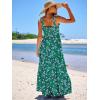 imageANRABESS Womens Summer Casual Long Maxi Beach Vacation Dresses Sleeveless Square Neck Flowy Tiered Sun Dress with PocketsGreen Purple Floral