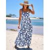 imageANRABESS Womens Summer Casual Long Maxi Beach Vacation Dresses Sleeveless Square Neck Flowy Tiered Sun Dress with PocketsLily Floral