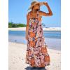 imageANRABESS Womens Summer Casual Long Maxi Beach Vacation Dresses Sleeveless Square Neck Flowy Tiered Sun Dress with PocketsNavy Blue Pink Floral