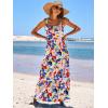 imageANRABESS Womens Summer Casual Long Maxi Beach Vacation Dresses Sleeveless Square Neck Flowy Tiered Sun Dress with PocketsTie Dye